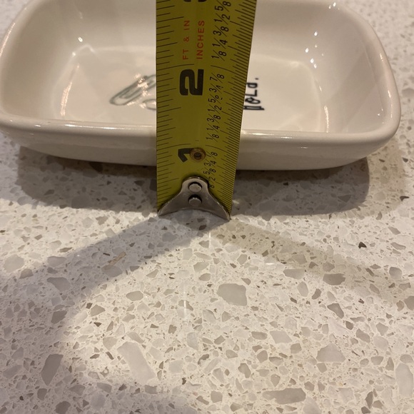 Set of 2 Dishes Holder for Paper Clips Elastic Knick Knacks - Picture 8 of 8